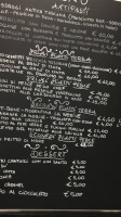 Osteria Bousan menu
