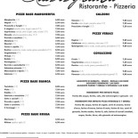 Quisisgrana menu