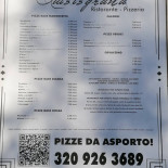 Quisisgrana menu