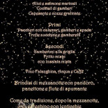 Pulcinella menu