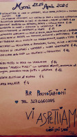Porta Vagnu Sicily Street Food menu