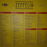 Zeppelin Bistrot And Burger Carta