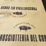 Prosciutteria Del Corso Carta