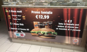 Burger King menu