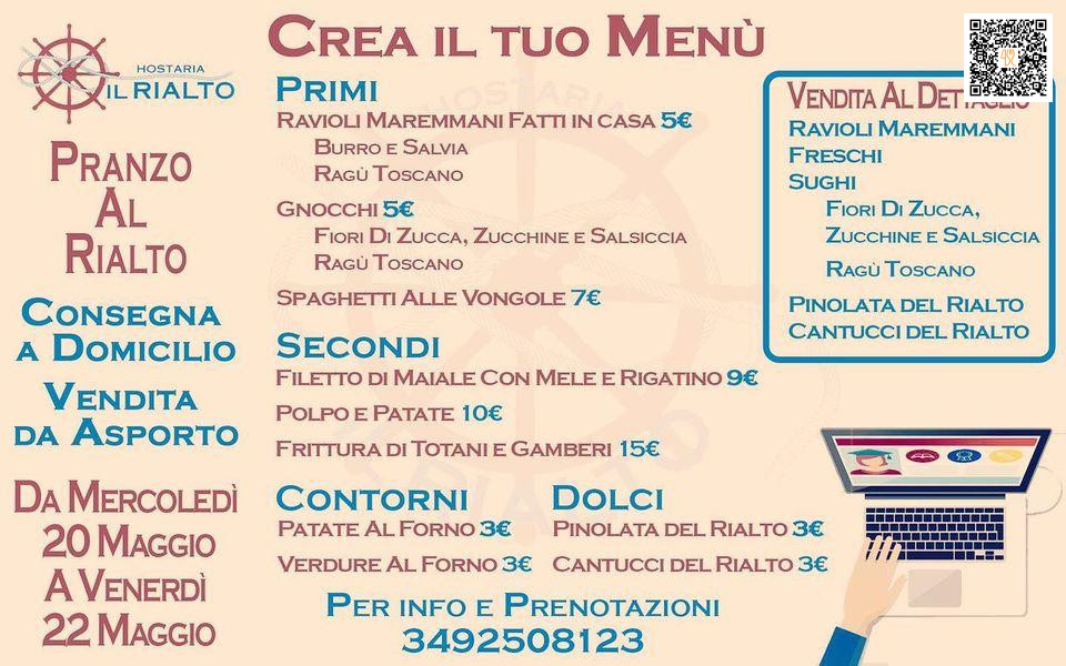 Hostaria Il Rialto Carte