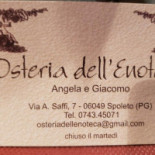 Osteria Dell'enoteca Carta
