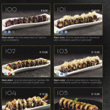 Tokyo menu