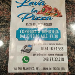 Levà La Pizza Carta