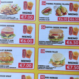 K2 Pizza Kebab Halal Carte