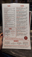 Glimmer Caffè Bistrot menu