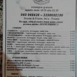 Osteria Toniolo Carte