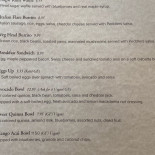 The Crow Pub Carta