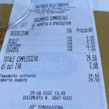 Alla Sorgente menu