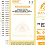 Mangiapizza Treviso Carta