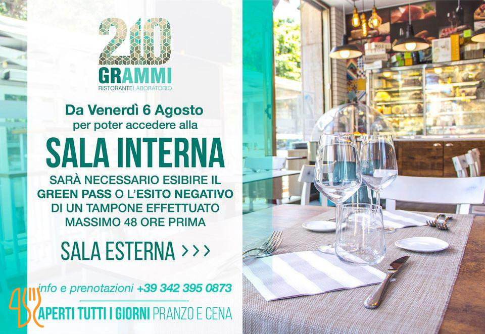 210 Grammi Laboratorio Carta
