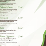 Unico Pizzeria Treviso menu