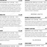 The Wishing Well menu