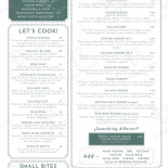 The Wishing Well menu