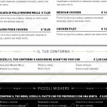 The Wishing Well menu