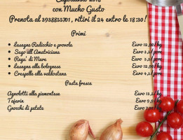 Trattoria Da Zamboni menu