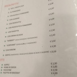 La Forbice Speisekarte