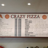 Crazy Pizza Carte