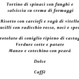 Da Menini menu