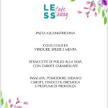 Less Gastronomico Carte