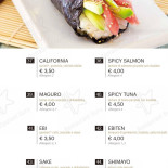 Ato Sushi Varese Carte