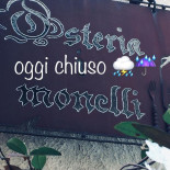 Osteria Monelli menu