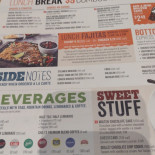 La Caveja menu