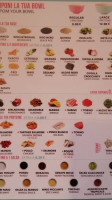 I Love Poke Verona menu