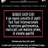 Burger Shop Carte