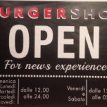 Burger Shop Carte