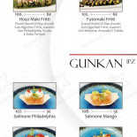 Kosan Sushi Carta