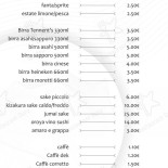 Kosan Sushi Carta