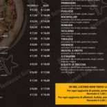 Tony's Pizza Carta