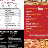 Sahir Pizza Carta