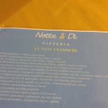 Pizzeria Notte E Dì Carta