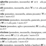 Pizzeria Checcarello Carte