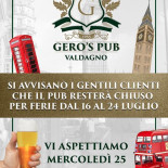 Gero's Pub Carte