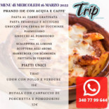 Trip Food Drink Carta
