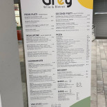 Pizzeria Top-stop. Carta
