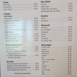 Prato Gaio menu