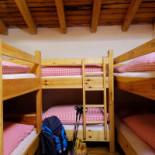 Rifugio Sasso Piatto inside