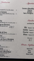 Bar Ristorante Pizzeria Veientana menu