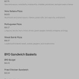 Kitchen Carte