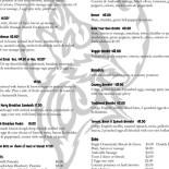 Mangiae Bevi menu