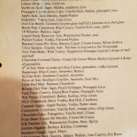 Blu Panorama menu
