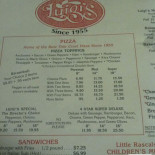 Canadian Menu